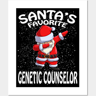 Santas Favorite Genetic Counselor Christmas Posters and Art